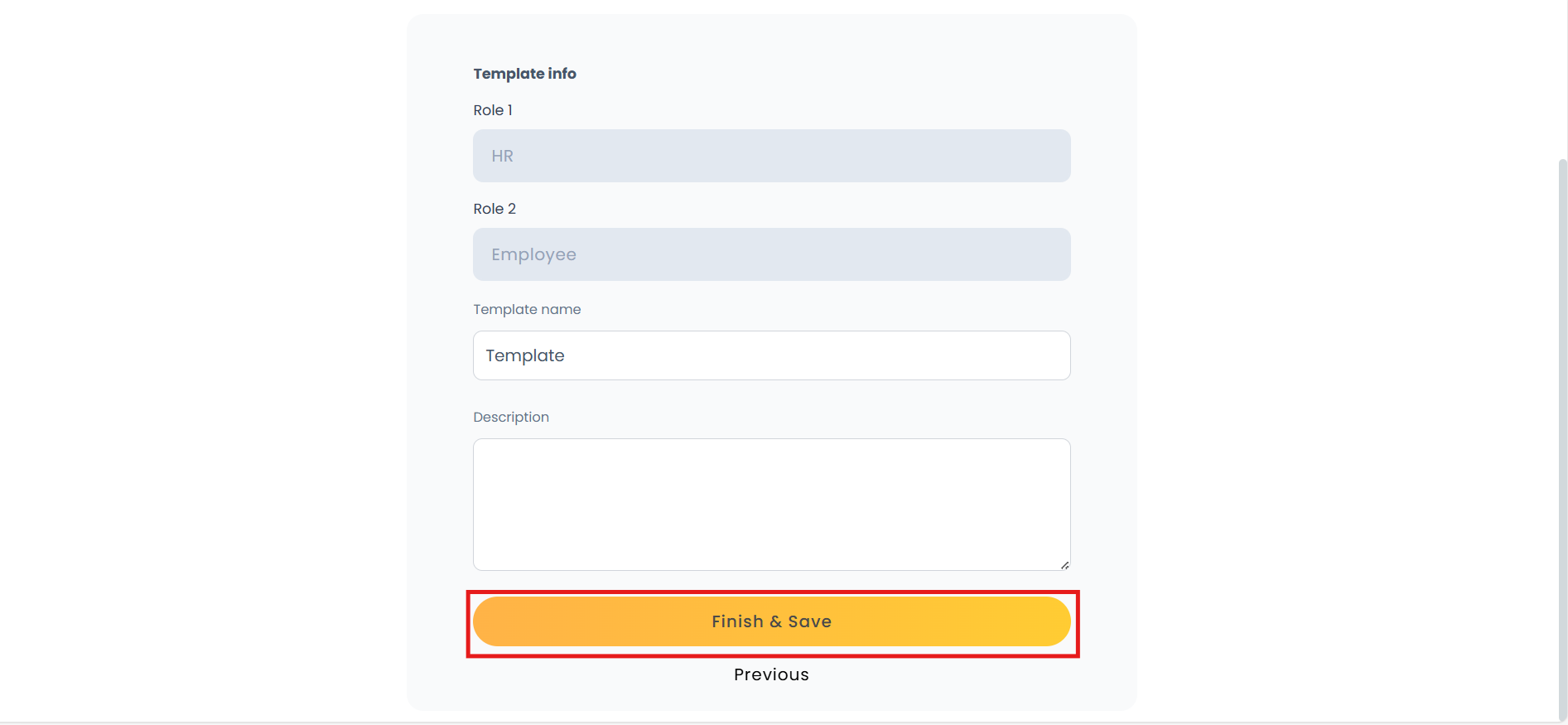 How to create a document template